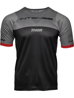 Джърси Thor Intense MTB Short-Sleeve Jersey - Black/Gray